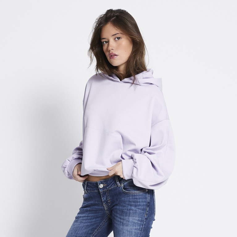 Boxy scuba hoodie "Aira"