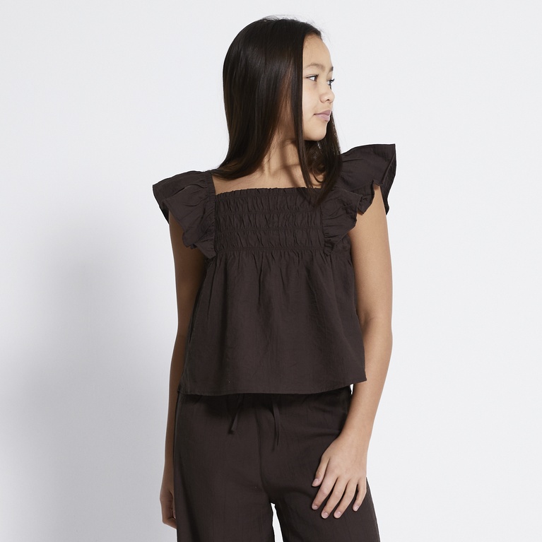 Smock frill top "Irina"