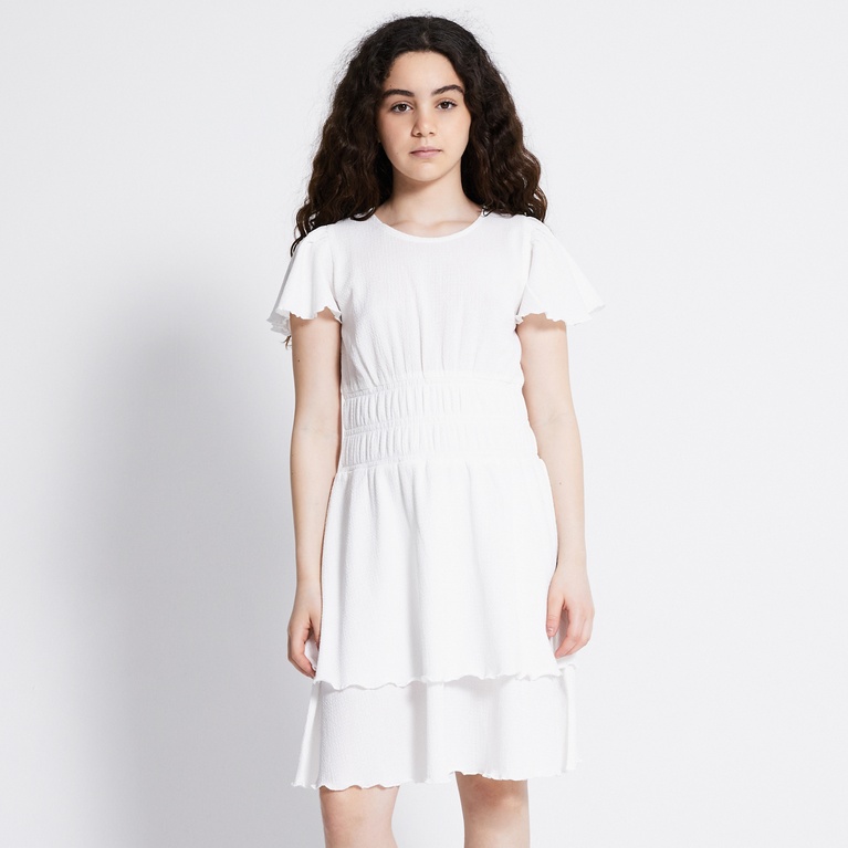 Smock frill dress "Helena"