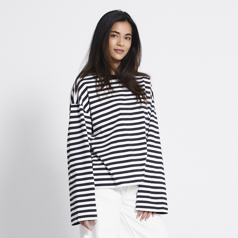 Striped longsleeve-tee "Ammie"