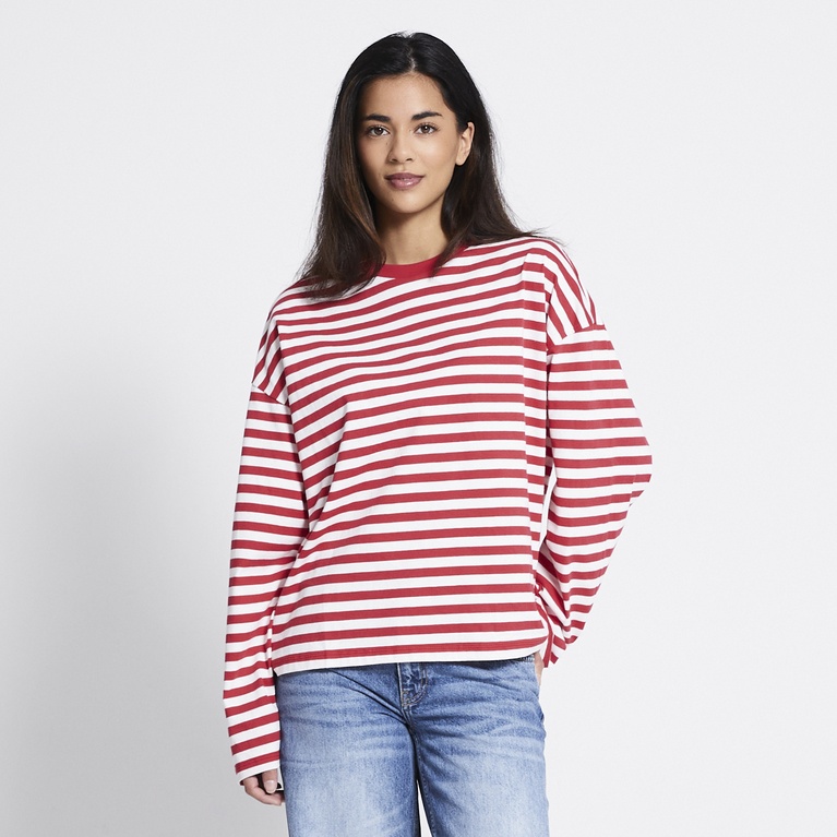 Striped longsleeve-tee "Ammie"