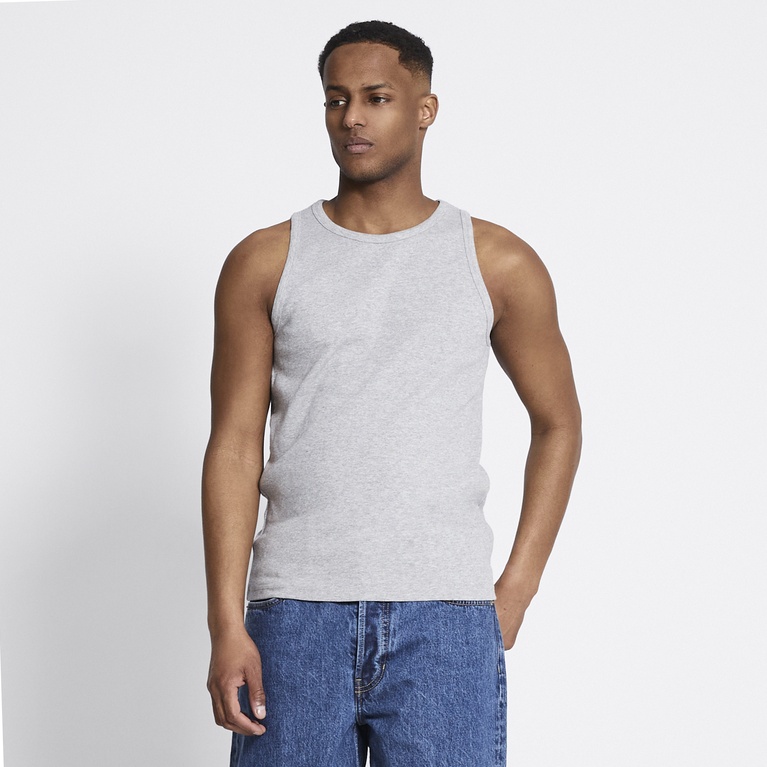 Ribbed tank top "Hugo"