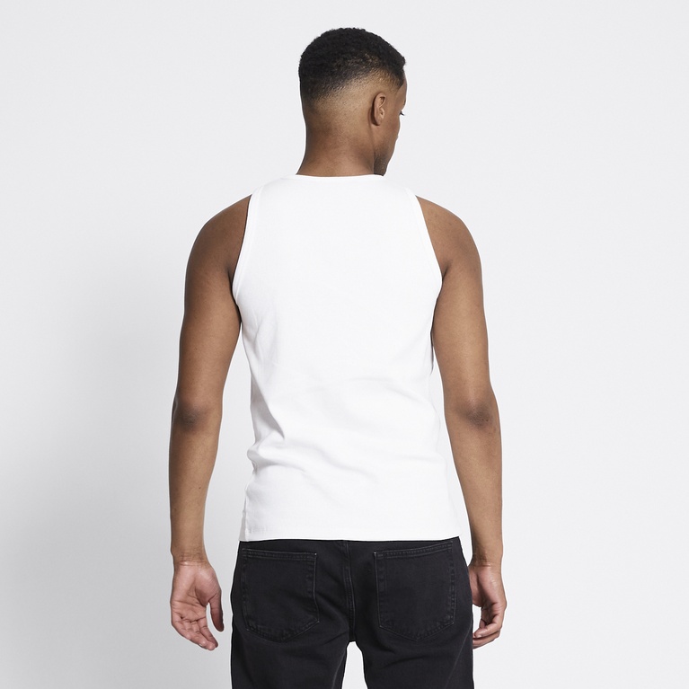 Ribbed tank top "Hugo"