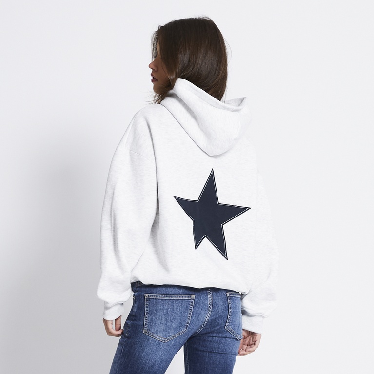 Patch heavy hoodie "Hilma Patch"