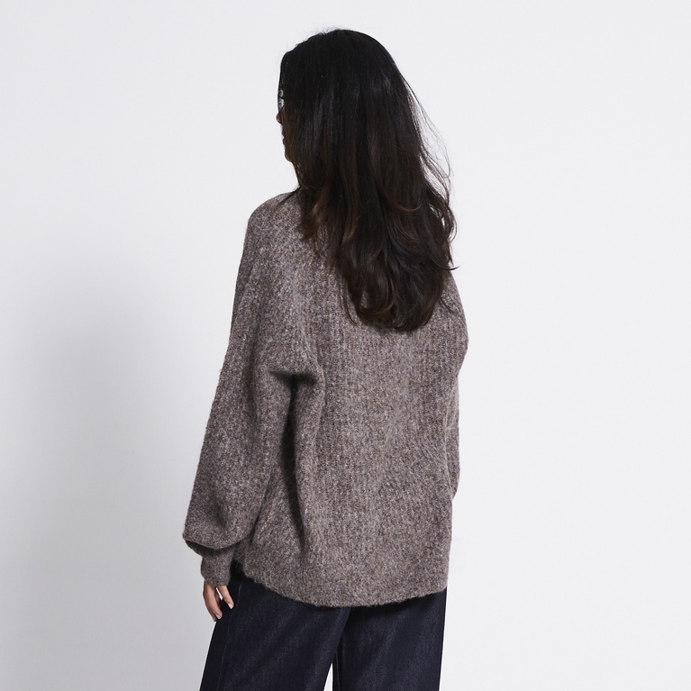 V-neck knit cardigan "Dorotea"