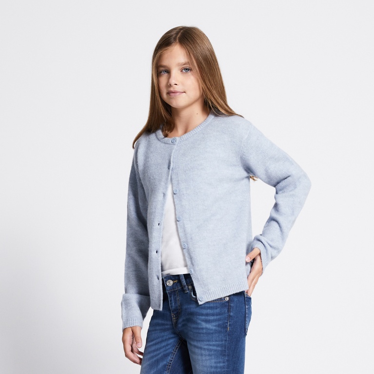 Basic knit cardigan "Audrey star"