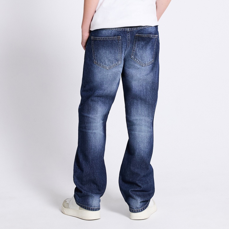 Relaxed straight jeans "Seattle star"