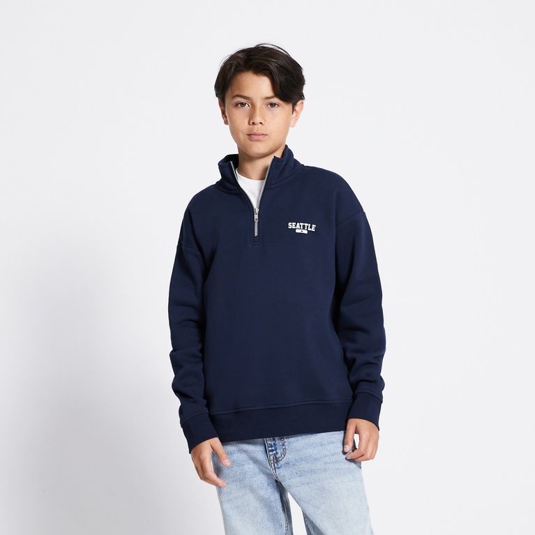 Half-zip sweatshirt "Clarkson"