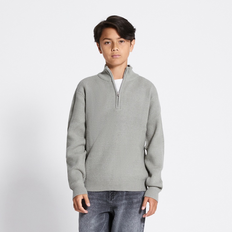 Half-zip sweater "Ruben zip"