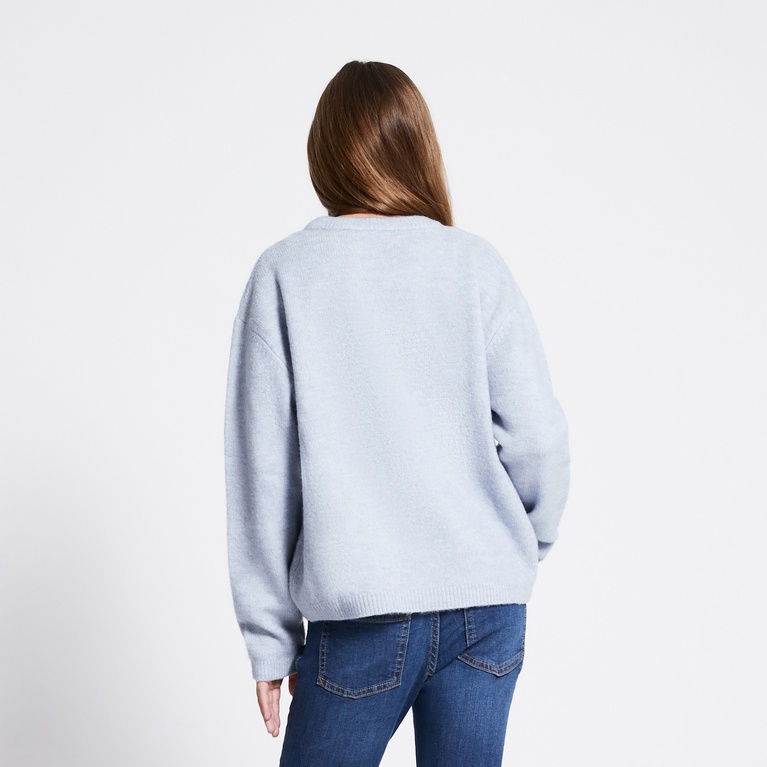 Basic knit sweater "Sadie star"