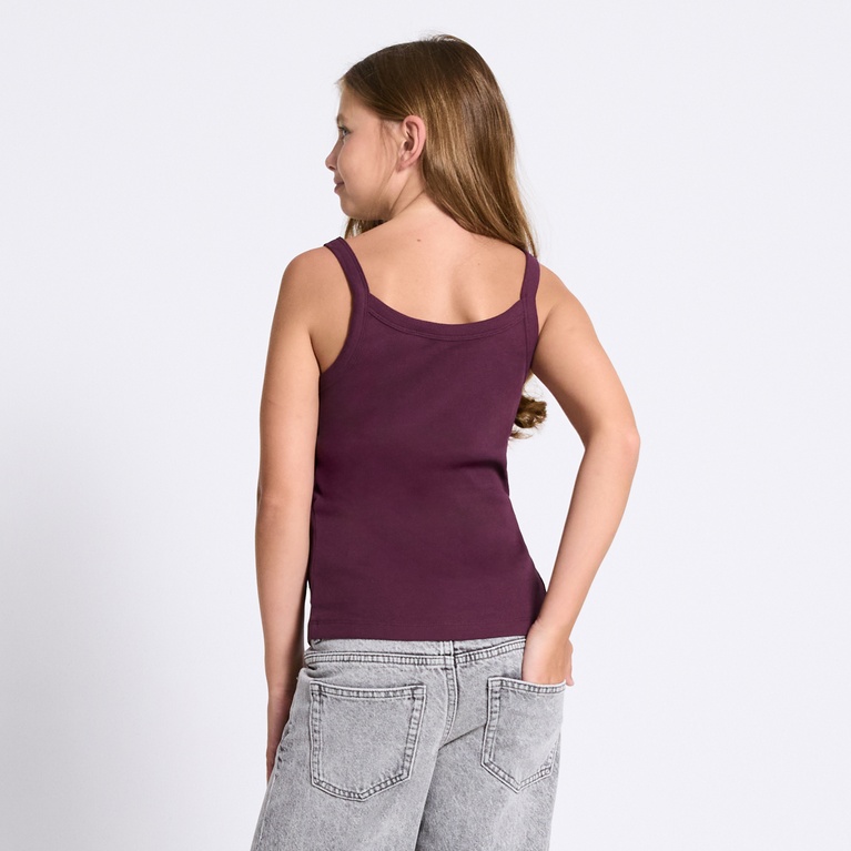 Ribbed singlet "Mikaela star"