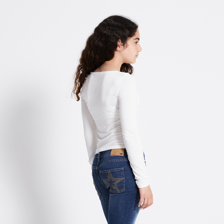 Long sleeve lace top "Agda"
