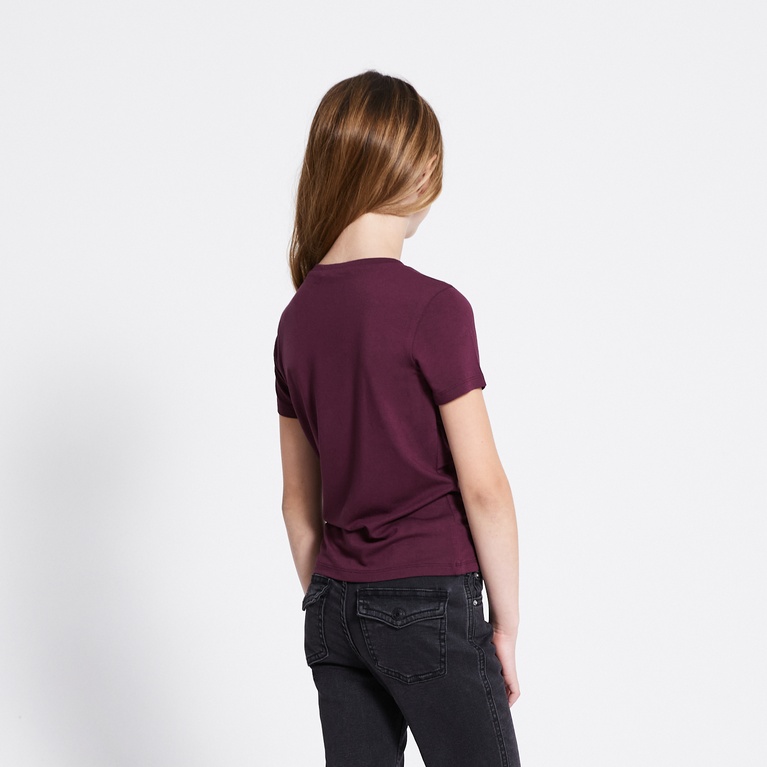 Soft feel tee "Liv star"