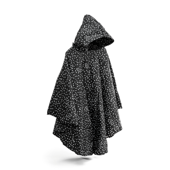 Drops Poncho Drops Poncho Black/white