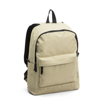 Ryggsäck, laptop-ficka Beige