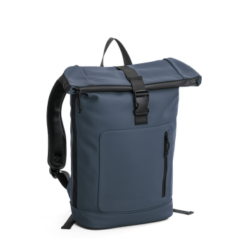 Bergen rolltop ryggsäck, vattenavvisande, 20 L Marinblå