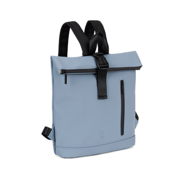 Bergen rolltop ryggsäck, vattenavvisande, 8 L Bergen rolltop ryggsäck, vattenavvisande, 8 L Ljusblå
