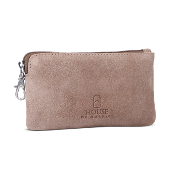 Boho Lovers pouch i skinn Boho Lovers pouch i skinn Grå
