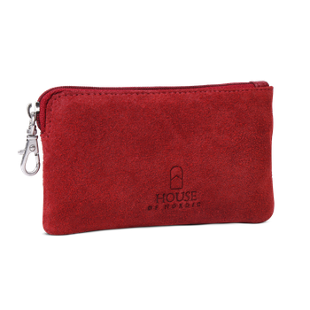 Boho Lovers pouch i skinn Boho Lovers pouch i skinn Röd
