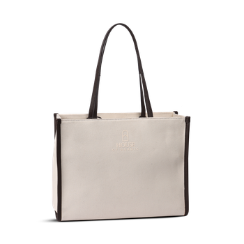SUMMER LOVE Medium tote Beige/cognac