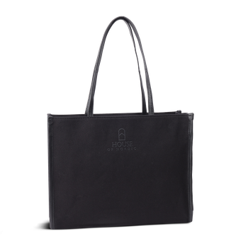 SUMMER LOVE Medium tote Svart