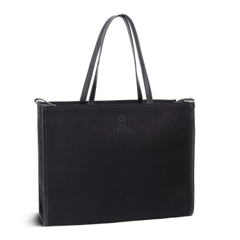 SUMMER LOVE Large tote Svart