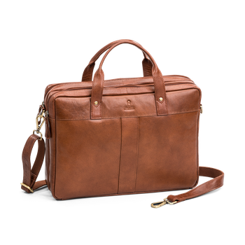 Laptopväska Cognac
