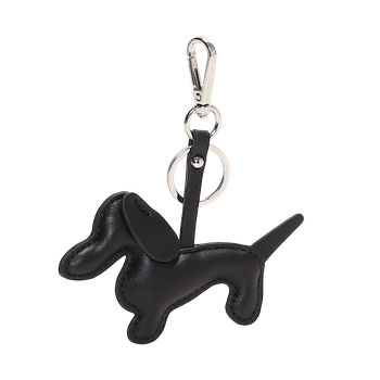 Bag charm DOG Svart