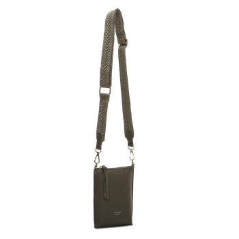 Mobilväska i crossovermodell Grön