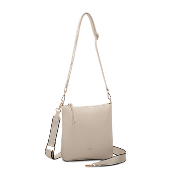 Axelväska i crossovermodell Beige