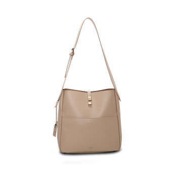 Axelväska i crossovermodell Beige