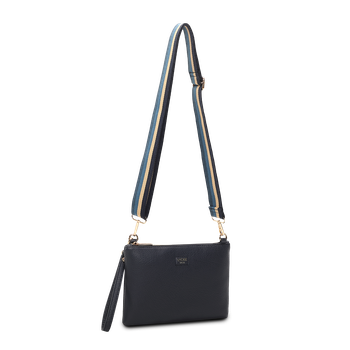 Alma clutch väska Marinblå
