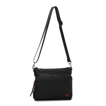 Axelväska i crossbodymodell Axelväska i crossbodymodell Svart
