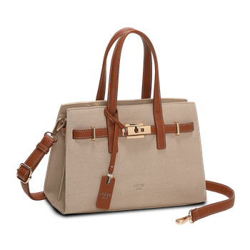 Handväska Beige