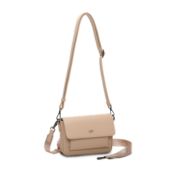 Klaffväska Beige