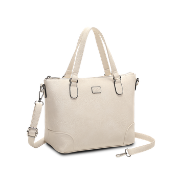 Nora handväska Beige