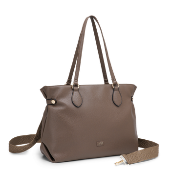 Alma handväska/tote bag Taupe