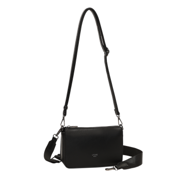Levanger axelväska i crossbodymodell Svart