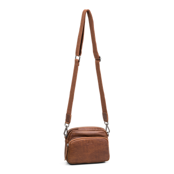 Crossbody leather bag Crossbody leather bag Cognac