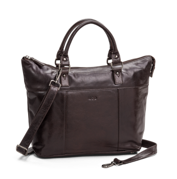 Skinnväska 12,9" Skinnväska 12,9" Brun