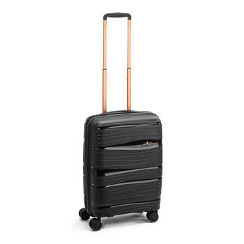 Oslo Kabinväska, 4 hjul, 55 cm, 37L Sv/guld
