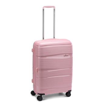 Oslo Resväska Medium 4 hjul, 67 cm, 70L Rosa