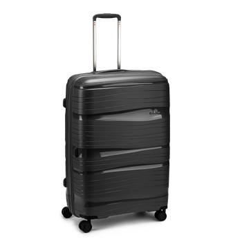 Oslo Resväska Stor, 4 hjul, 77 cm, 102L Svart