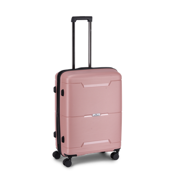 Bergen expanderbar resväska Medium, 4 hjul, 67 cm, 79L Rose