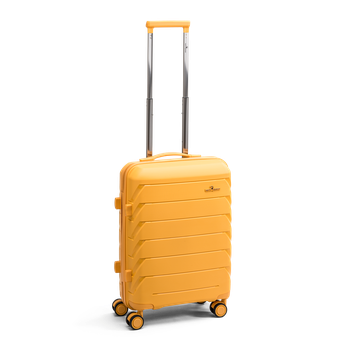 London Kabinväska 55 cm, 4 hjul Gul