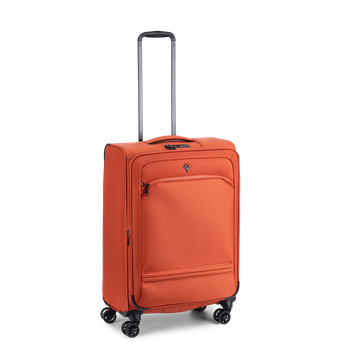 Boarding mellanstor resväska, vattenavvisande, 65 cm, 63 L Orange