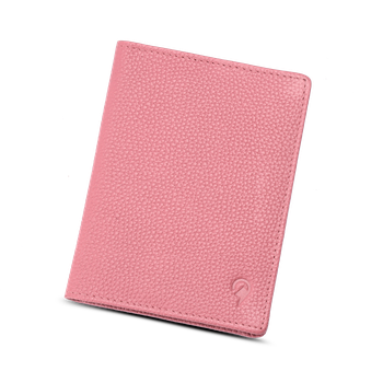North Pioneer Passfodral – läder RFID-skydd Rosa