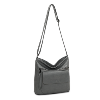 Stor crossover handväska Blå