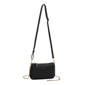 Clutch i crossbodymodell Svart