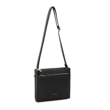 Axelväska i crossovermodell Svart